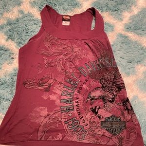 Harley Davidson size large top.